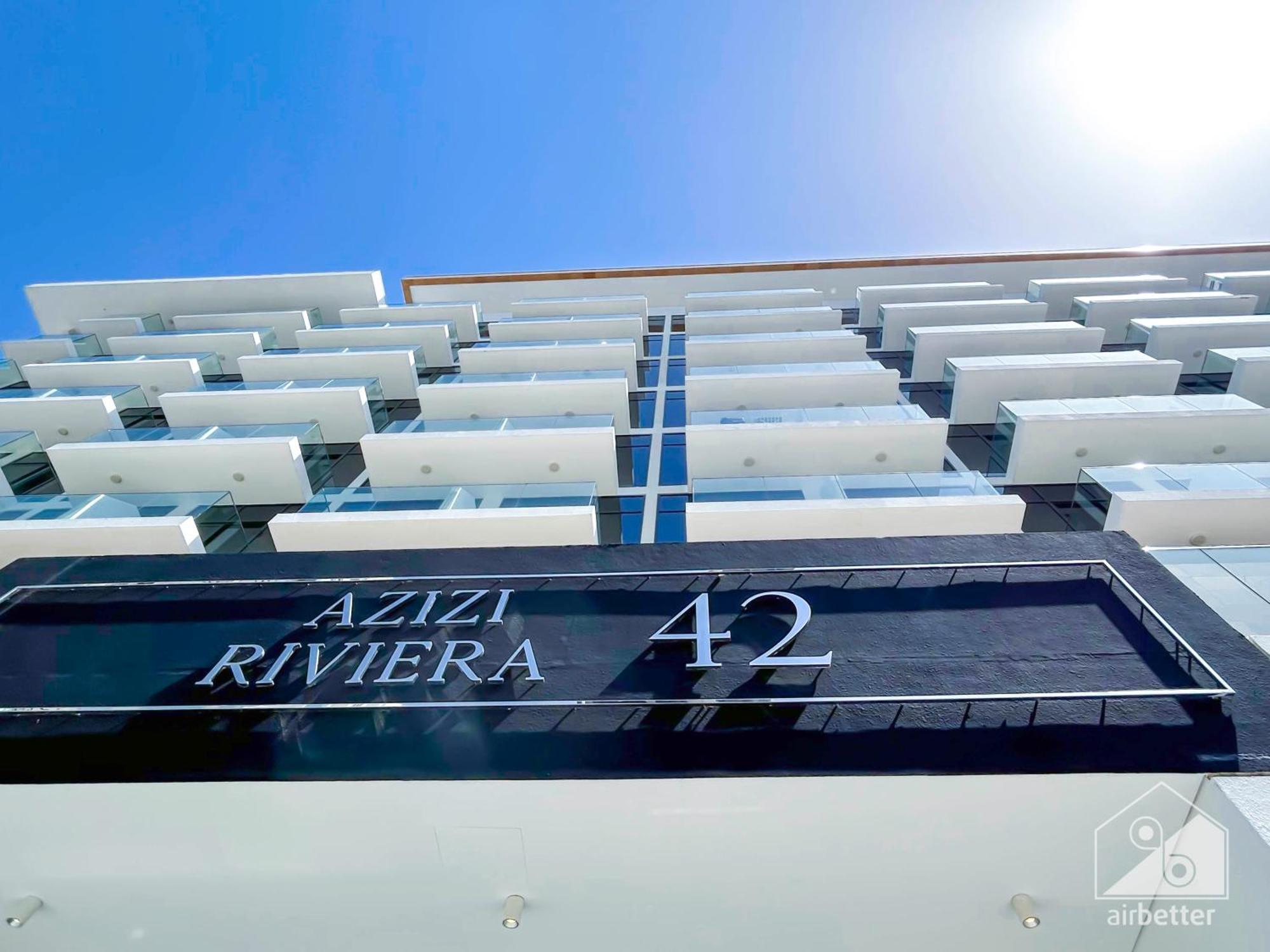 Charming Studio With Balcony In Azizi Riviera Dubai Dış mekan fotoğraf